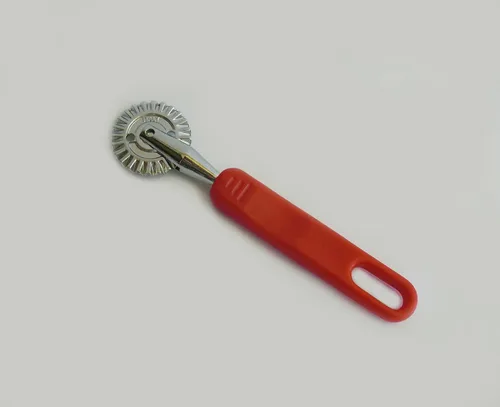 Miniatura 2 de Tredoni Rueda de pastelería de 1.6" - Cortador de sellos de masa/engarzador, máquina para pasta/raviololes/pastas, rueda de acero inoxidable de 1.6