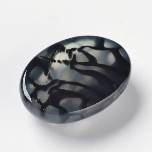 Miniatura 3 de Crafans Flat Back Gemstone Oval Cabochons Natural Stone Cabochons Healing Power Stone Chakra Crystal for Crafts DIY Jewelry Making Supplies