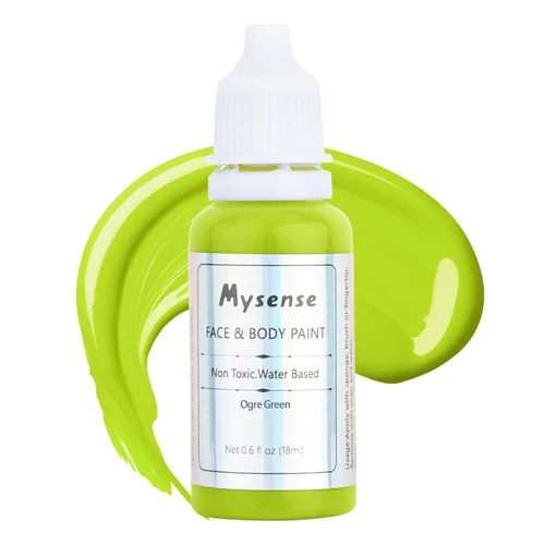 Miniatura 23 de Mysense Pintura facial corporal púrpura pastel, pintura facial lavable a base de agua, pintura corporal crema no tóxica para adultos y niños