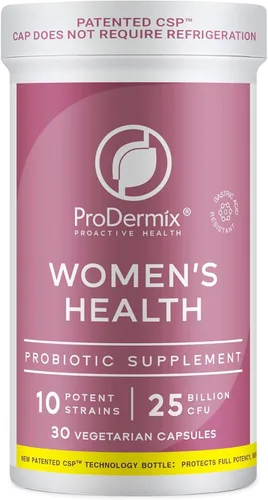 Miniatura 8 de Probióticos para mujeres, probióticos vaginales, promueve el equilibrio del pH, salud UT, 25 mil millones de UFC, suplemento para mujeres una vez al