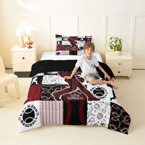 Miniatura 21 de Juego de edredón de caricaturas de autos para adolescentes, juego de ropa de cama de transporte urbano, ropa de cama para decoración del hogar