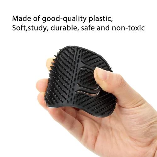 Miniatura 5 de Boao 6 Paquetes de Peines de Palma de Bolsillo Suaves y Portátiles, Peine de Champú, Cepillo Masajeador de Cabello, Cepillo Masajeador del Cuero