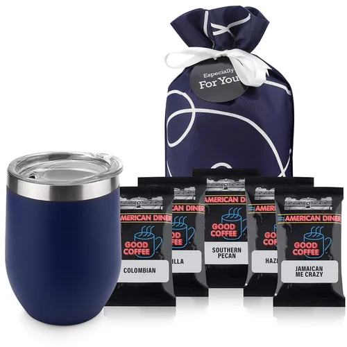 Miniatura 4 de Cesta de regalos para amantes del té - Set de regalo incluye velas, taza de retención de temperatura, 12 bolsitas de té de mezcla especial