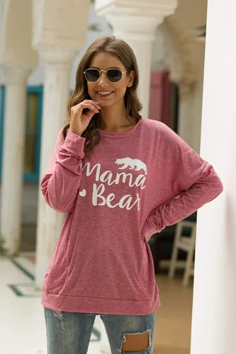 Miniatura 3 de JEYMMI Camisa de manga larga para mujer, estilo casual, para otoño, 2023, para mamá y mamá