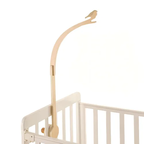 let's make Brazo móvil de madera con diseño de pájaro para cuna, soporte para móvil de bebé de 30 pulgadas, colgador de móvil para bebé, decoración