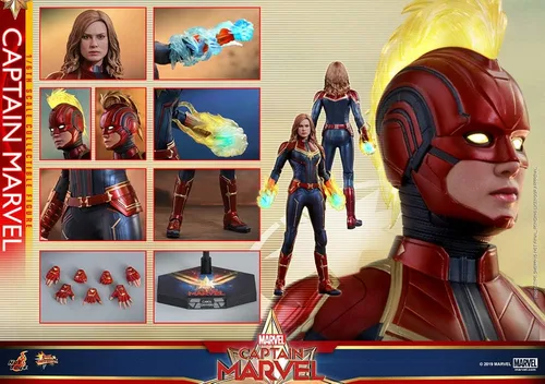 Miniatura 7 de Hot Toys Capitán Marvel 1:6