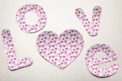 Miniatura 6 de Hying 8 hojas de cuero sintético rosa de San Valentín para manualidades, hoja de cuero sintético con purpurina de 8 x 13 pulgadas, hojas de tela