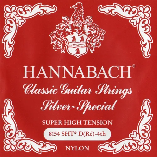 Miniatura 7 de Cuerdas para guitarra clásica Series 815 High tension Silver special E1 single string