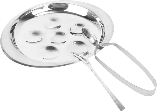 Miniatura 9 de DOITOOL Juego de platos Escargot de acero inoxidable con tenedores y pinzas, vajilla de caracol de 3 piezas para uso en el hogar, restaurante