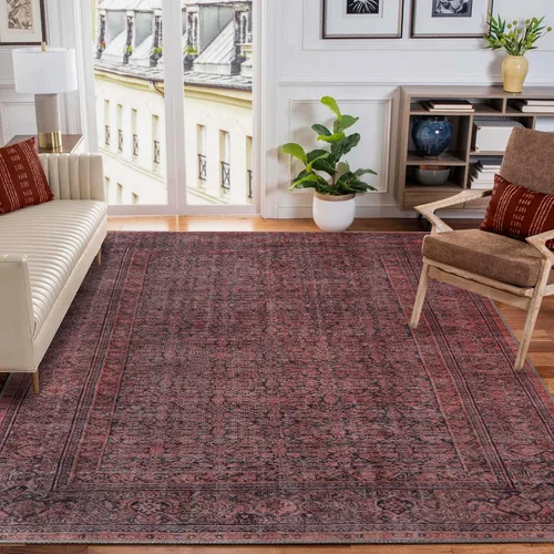 Miniatura 8 de Superior Alfombra de pasillo de interior para sala de estar, dormitorio, cocina/comedor, oficina, única, alfombras con respaldo de algodón