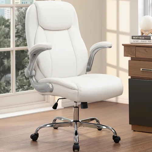 NEO CHAIR Escritorio de oficina para videojuegos, computadora, silla ergonómica ejecutiva de respaldo alto, brazos abatibles, altura ajustable,