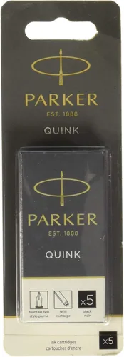 Miniatura 6 de Botella de tinta permanente Parker Quink de 2 fl oz, Negro