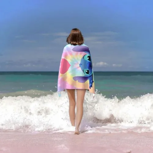 Miniatura 6 de Toalla de playa de microfibra con estampado lindo de 32 x 52 pulgadas, secado rápido, toallas de baño para niños y adultos para baño, invitados