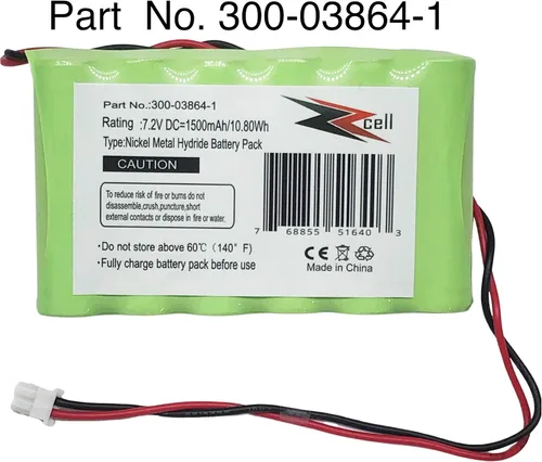 Miniatura 2 de Batería para alarma Honeywell LYNXRCHKITHC 781410403291 55026089 WALYNX-RCHB-SC WALYNXRCHBSC LYNXRCHKIT-SC ADEMCO 300-03865, 7.2V, 1500mAh