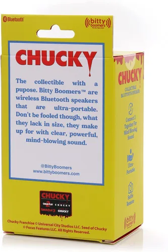 Miniatura 5 de Bitty Boomers Chucky - Mini altavoz Bluetooth, multicolor