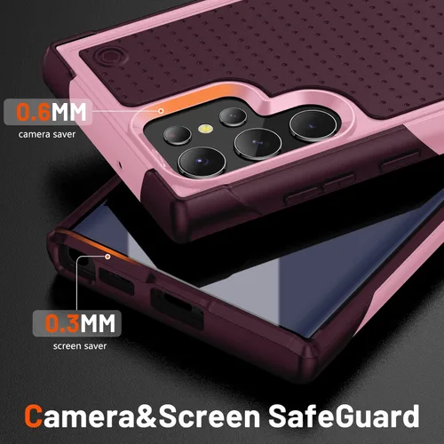 Miniatura 4 de Funda diseñada para Samsung Galaxy S22 Ultra, regalo de grado militar, resistente a caídas, resistente a prueba de golpes, para Galaxy S22 Ultra