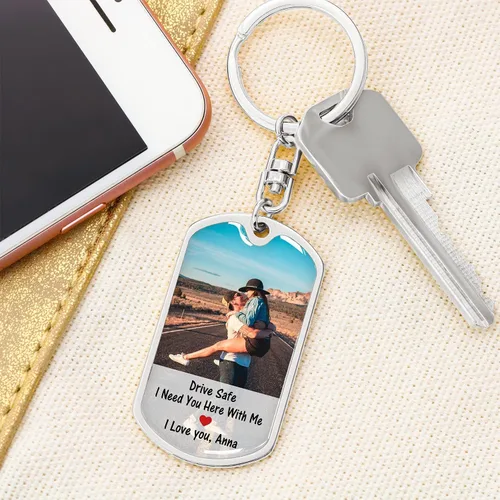Miniatura 2 de Llavero para parejas personalizado con llavero de fotos llavero personalizado para pareja regalo para él regalos para novio regalos para marido