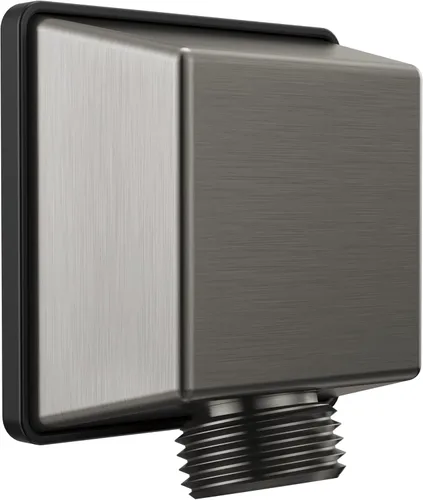 DELTA FAUCET 50570-KS-PR Componentes de ducha universales codo de pared, acero inoxidable negro