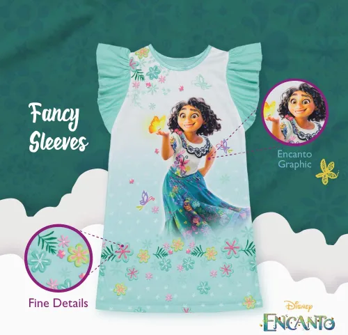 Miniatura 4 de Disney Girls' Nightgown, Soft & Cute Pajamas for Kids