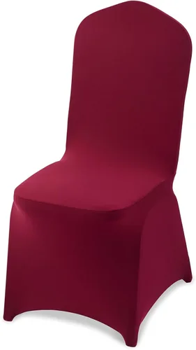 Miniatura 123 de VEVOR 150 fundas blancas para sillas de poliéster y elastano, fundas elásticas para bodas, fiestas, comedor, banquetes, sin pinzas, 150