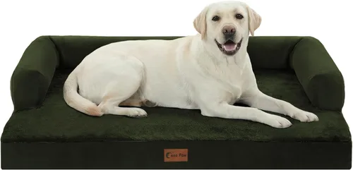 Miniatura 56 de Camas Ortopédicas para Perros de Tamaño Grande, Espuma de Celdas Impermeables tipo Huevera, Camas tipo Sofá para Perros Medianos para Jaula 35x22