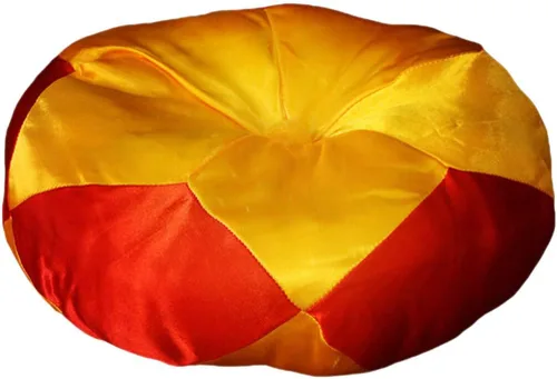 Zerodeko Cojín de cobre para cuenco de canto, almohadilla de algodón, tapete decorativo budista para meditación, cojín de brocado y diseño ligero