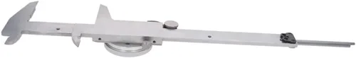Miniatura 3 de Utoolmart Vernier Pinza 5.906 in X 0.001 in Acero al carbono endurecido herramienta de medición de pinza cromada para mediciones de precisión
