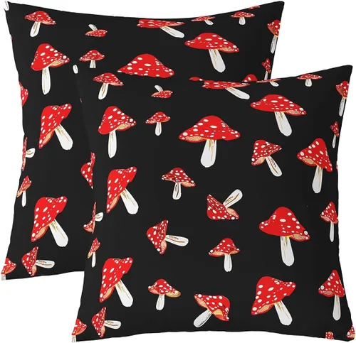 Miniatura 22 de Juego de 2 fundas de almohada de 16 x 16 pulgadas, fundas de almohada de vehículos de construcción suaves para sala de estar, dormitorio, equipos