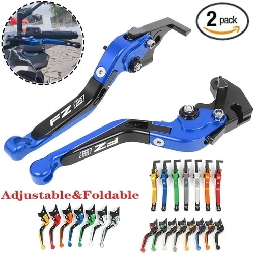 Miniatura 2 de Motorcycle Clutch Levers For FZ8 FZ-8 2011 2012 2013 2014 2015 2016-2020 Motorcycle Adjustable Folding Extendable Brake Clutch Levers Handle
