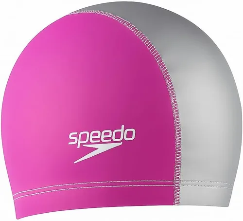 Miniatura 3 de Speedo Gorra de natación de silicona de ajuste elástico Negro/Plateado