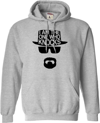 Go All Out Sudadera con capucha "I Am The One Who Knocks" para hombre y mujer