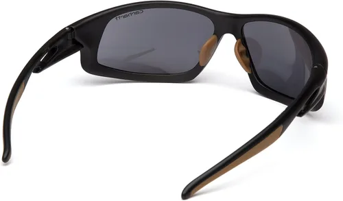 Miniatura 4 de Carhartt Ironside Safety Glasses, Retail Clamshell Packaging, Black/Tan Frame, Sandstone Bronze Anti-Fog Lens Negro / Beige