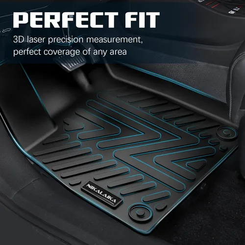 Miniatura 2 de Alfombrillas y forro de carga y respaldo para Chevrolet/Chevy Suburban/GMC Yukon XL 2021-2026 de 7 asientos, protección para todo tipo de clima