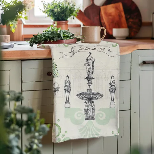 Miniatura 8 de Maison d' Hermine - Paños de cocina de 100% algodón, paños de cocina absorbentes para el hogar, cocina, comedor, cócteles y campamento, Jardin Du