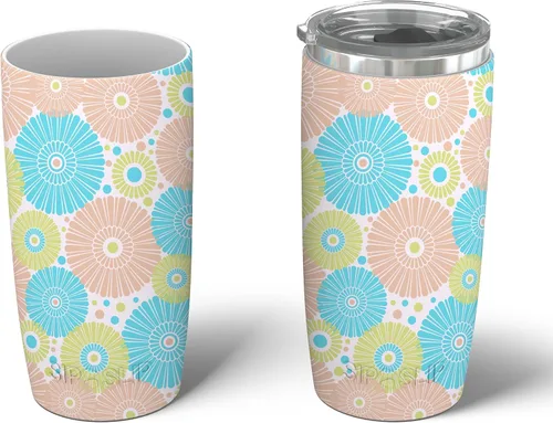 Miniatura 19 de Funda de silicona para vasos, compatible con vasos Yeti, RTIC, Ozark Trail, Magellan y más. Fundas aisladas personalizadas para enfriar latas