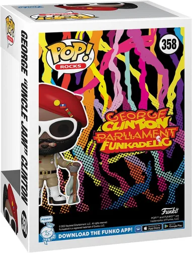 Miniatura 3 de Funko Pop! Rocks: George Clinton - Parliament Funkadelic - Figura de vinilo coleccionable - Idea de regalo - Producto oficial - para niños y adultos