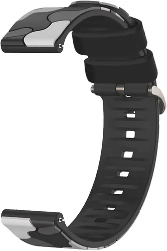 Miniatura 6 de FitTurn Correa de reloj compatible con Huami Amazfit GTS y Amazfit GTR 1.654 in Smart Watch Reemplazo suave estilo camuflaje silicona 0.787 in