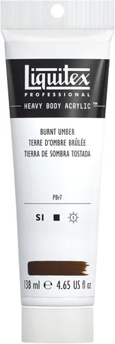 Miniatura 138 de Liquitex Pintura Acrílica Profesional de Cuerpo Pesado, Tubo de 2 oz (59ml), Rojo Fluorescente