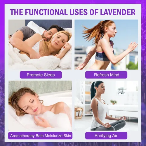 Miniatura 5 de Timoo - Paquetes de lavanda seca 100 % naturales, flores secas de lavanda para decoración del hogar, accesorios para fotos, fragancia del hogar