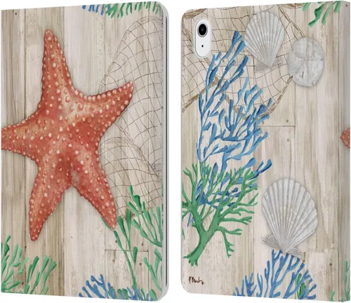 Miniatura 18 de Head Case Designs Funda de piel con licencia oficial de Paul Brent Agate Mermaid Coastal Book Wallet compatible con Apple iPad 10.2 2019/2020/2021