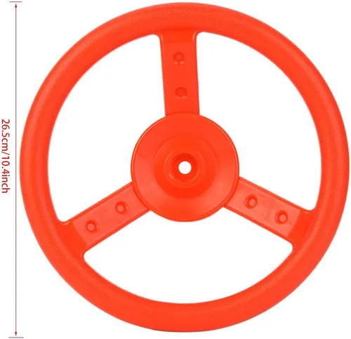 Miniatura 2 de Alvinlite Accesorio del volante Patio de juegos Juego de columpios Accesorios de reemplazo (rojo) Parque infantil
