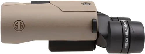 Miniatura 2 de SIG SAUER Zulu6 FDE HDX OIS 12X42mm Binoculares Impermeables Antivaho Portátiles de Prisma de Techo con Estabilización de Imagen (SOZ6WP12)