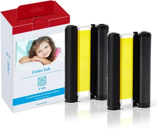 Cartucho de tinta de color Selphy CP1300 CP1500 KP-108IN compatible con Canon Selphy CP1200 CP1000 CP910 CP900 CP760 CP740 CP Impresora de fotos