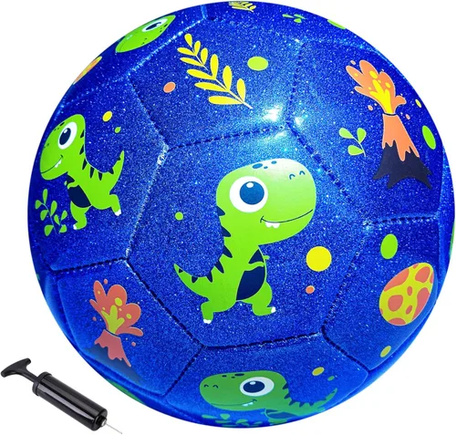 Richball Balón de fútbol para niños pequeños, tamaño 2, pelota de fútbol para niños de 3 a 5 años, juguete de actividades al aire libre para niños