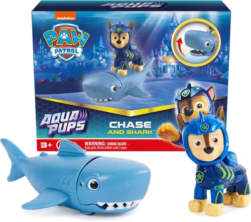 Miniatura 10 de Paw Patrol, Big Truck Pups Chase Figura de acción con dron de rescate con clip, cápsula del centro de comando y amigo animal, juguetes para niños