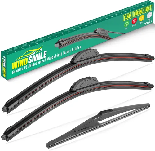 Miniatura 38 de Limpiaparabrisas de 26" 17" 12" para Honda CRV CR-V 2017 2018 2019 2020 2021 2022, juego premium de limpiaparabrisas para todas las estaciones