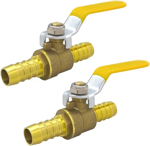 Miniatura 7 de Hooshing Válvula de bola PEX de latón de 1/2 pulgada, válvula de cierre de puerto completo, válvula de agua Pex, accesorios de parada de agua
