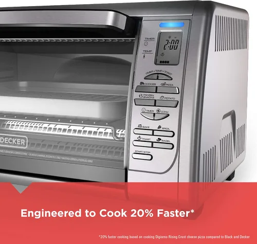 Miniatura 2 de Black & Decker Horno tostador , Posiciones de doble rack, N/A