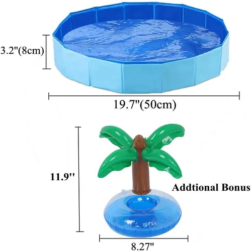 Miniatura 2 de Piscina plegable plegable de lagarto para baño y refrigeración, bañera duradera, lavadora de agua para dragones barbudos, erizo, hámster y animales
