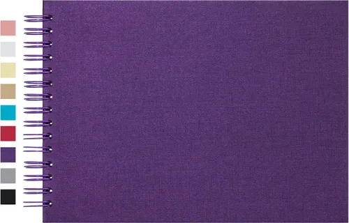 Miniatura 10 de potricher 12.2 x 8.5 Pulgadas Gran Álbum de Fotos de Bricolaje con Tapa Dura de 80 Páginas de Papel Kraft Grueso, Álbum de Recortes para Boda, Negro